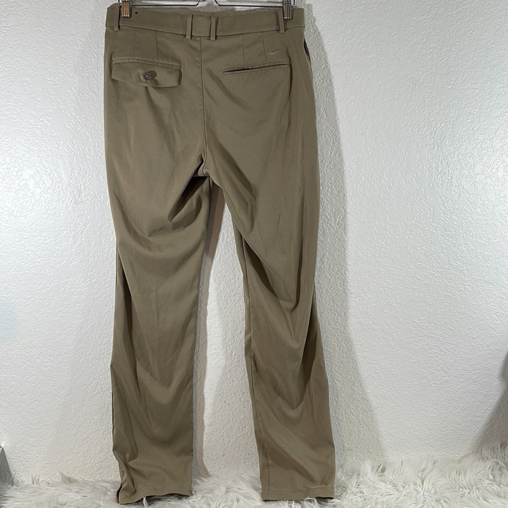 Nike Flex Men's Golf Pants Khaki Front & Back Pockets Size 32x32 - Picture 6 of 12